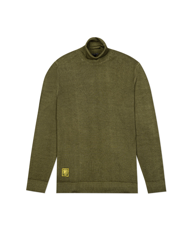 Свитер Blauer ACID-ETCHED TURTLENECK Свитер Blauer ACID-ETCHED TURTLENECK