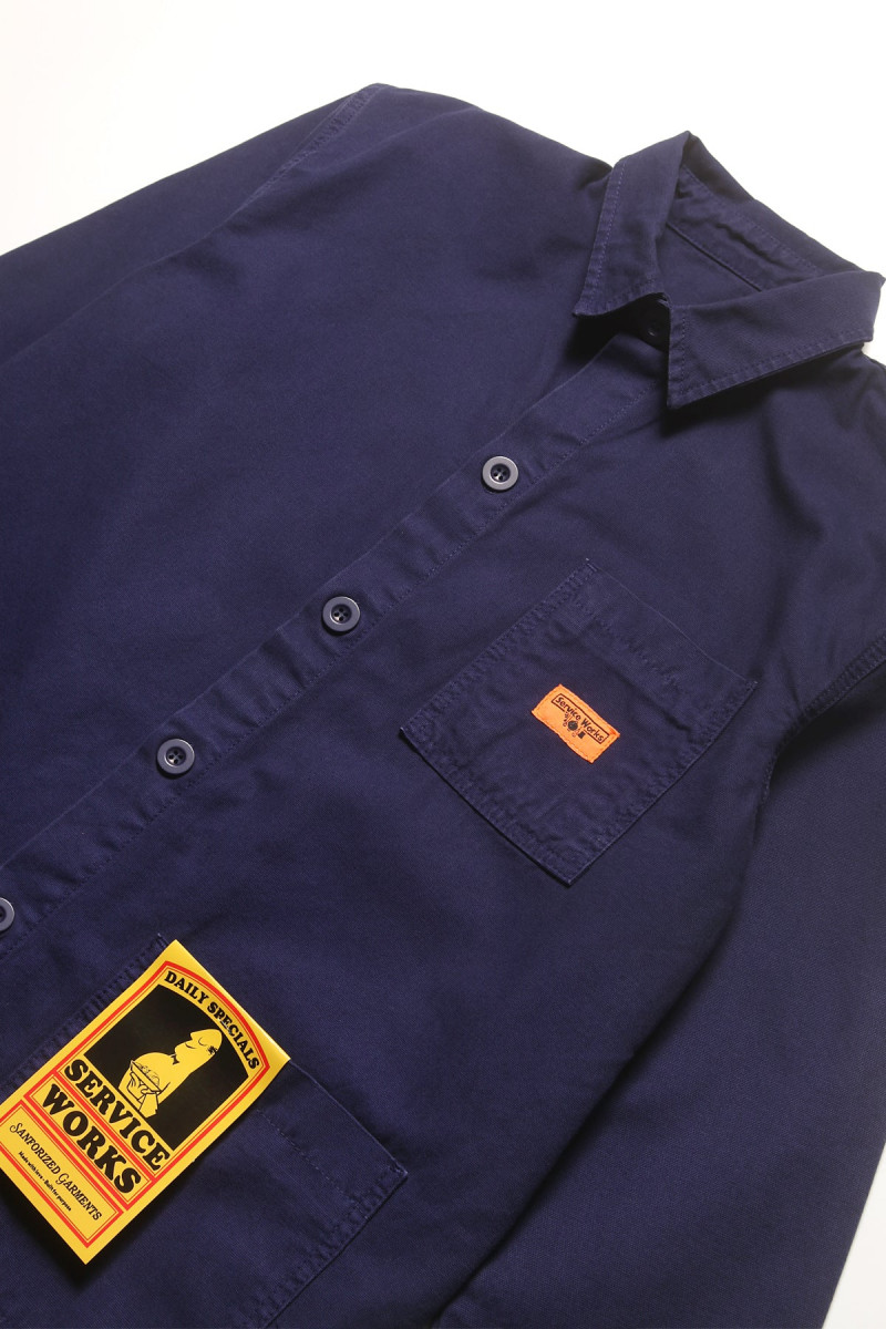 Куртка Service Works Classic Coverall Jacket 1043 Куртка Service Works Classic Coverall Jacket 1043