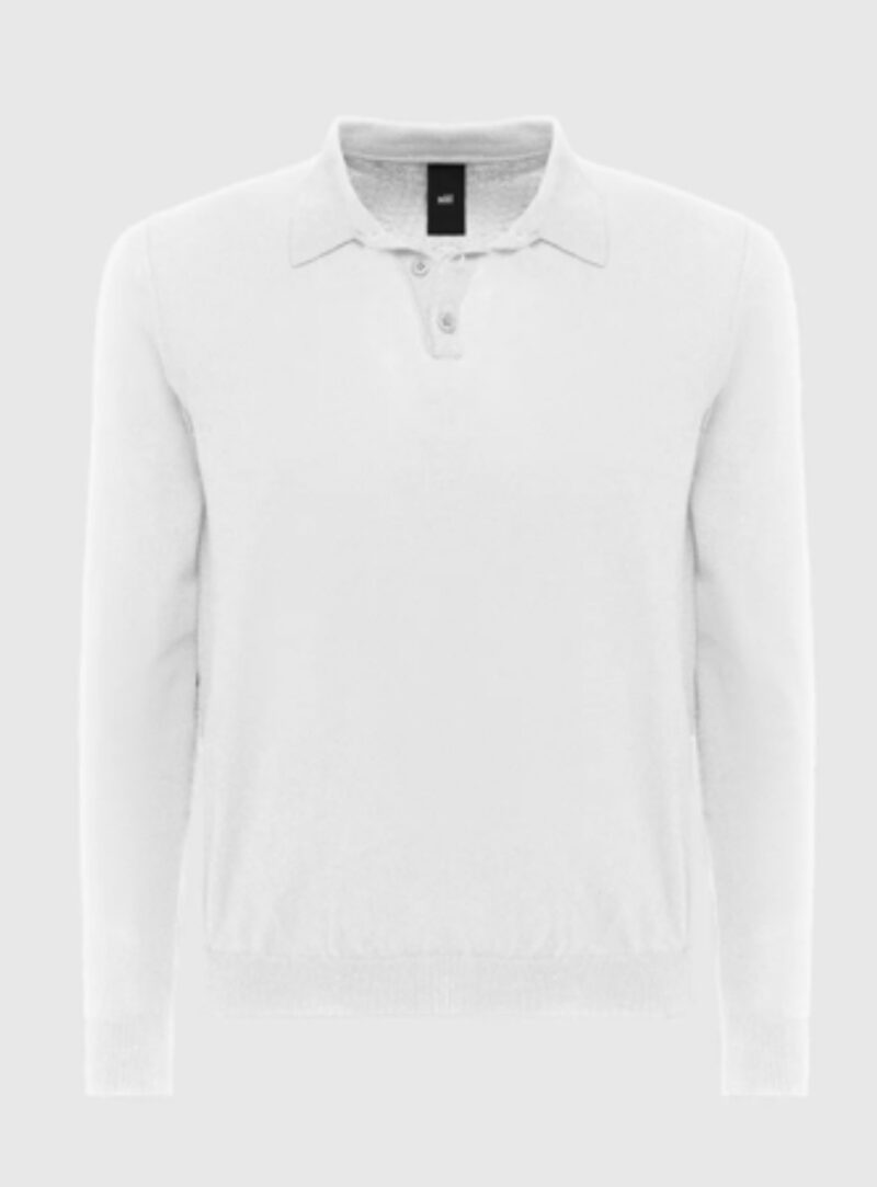Поло Add knit long sleeve polo 11AMO91 Поло Add knit long sleeve polo 11AMO91