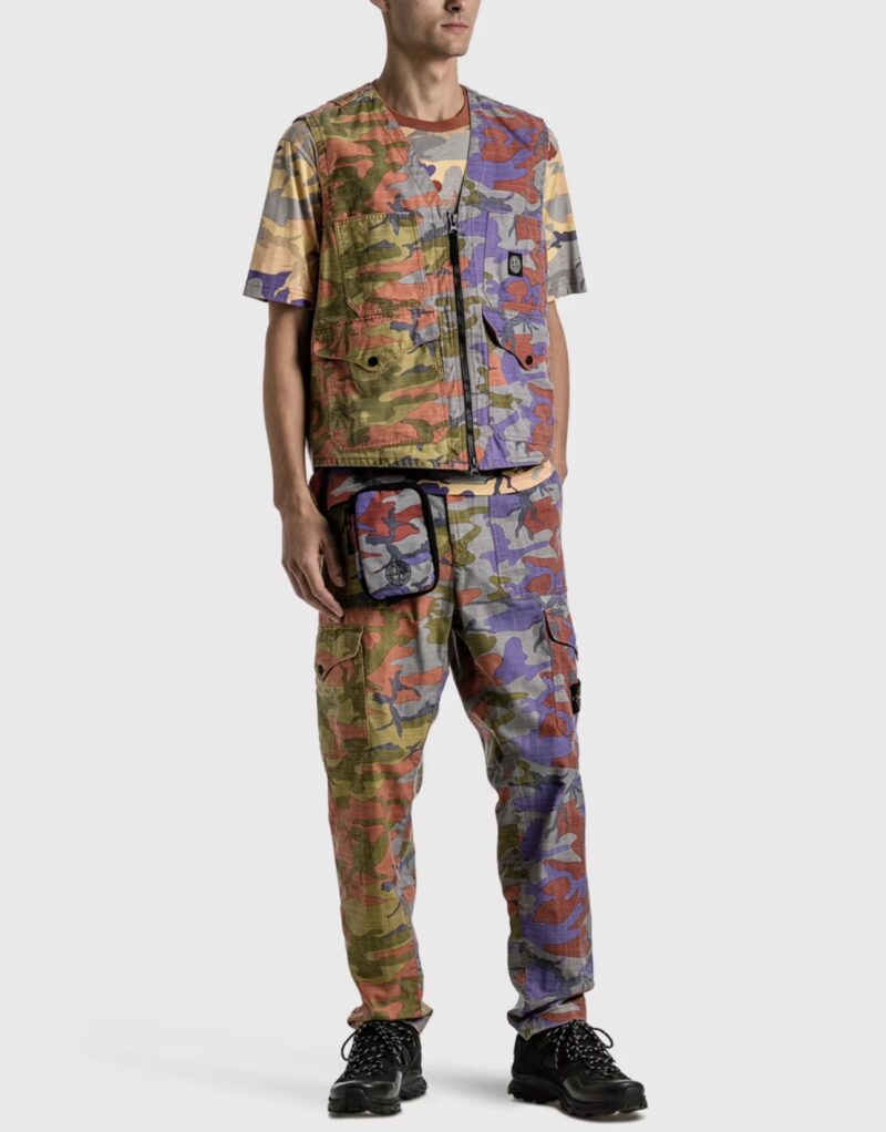 Сумка Stone Island Heritage Camo Ripstop Nylon Watro Pocket Bag Сумка Stone Island Heritage Camo Ripstop Nylon Watro Pocket Bag